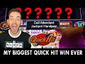 MY BIGGEST QUICK HIT JACKPOT EVER on MAX BET!!