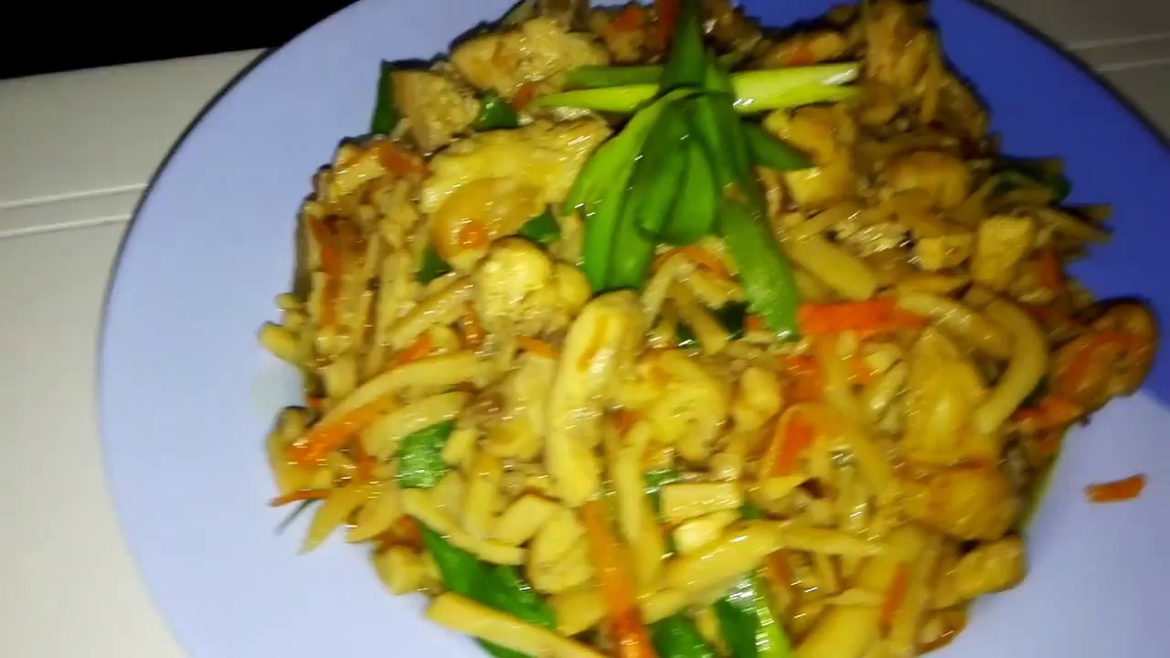 Sauteed bamboo shoots/ Ginisang Labong YouTube
