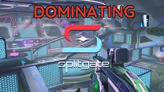 DOMINATING THE SPLITGATE BETA! (Splitgate Gameplay)