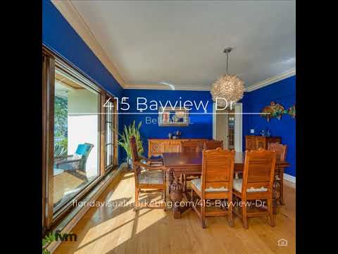 415 Bayview Dr, Belleair, FL home video tour