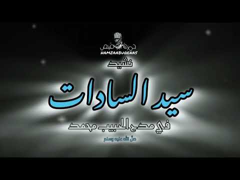 سيد السادات حمزة أبو قينص HAMZAABUQENAS2024 في مدح الحبيب المصطفى محمد صل الله عليه وسلم