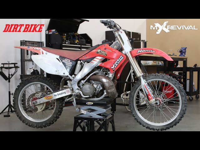Mxリバイバルt1000ホンダcr250プロジェクトアップデート umxストローク火曜日 ダートバイクマガジン