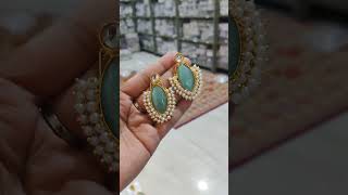 Celebrity Monalisa earrings are available in 7 colors visit website to see more information #weddingjewel Wealth