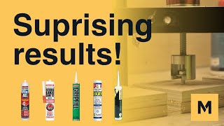 Best grab adhesive We did a strength test - original test.