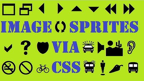 CSS how to: image sprites