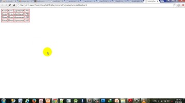 CSS Table Border Spacing