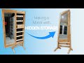 Making A Mirror With HIDDEN Storage | Woodworking