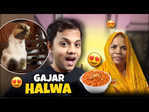 Mummy Ne Banaya Gajar Ka Halwa😍