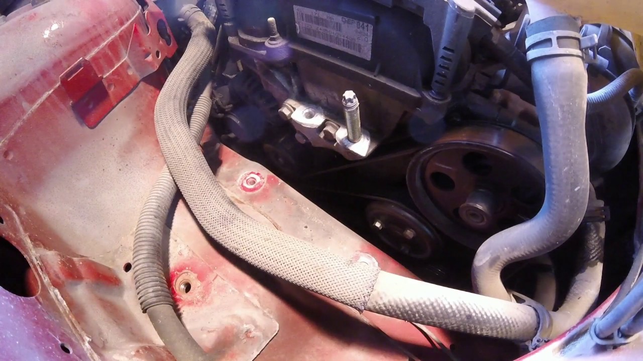 05 focus engine mount repair YouTube