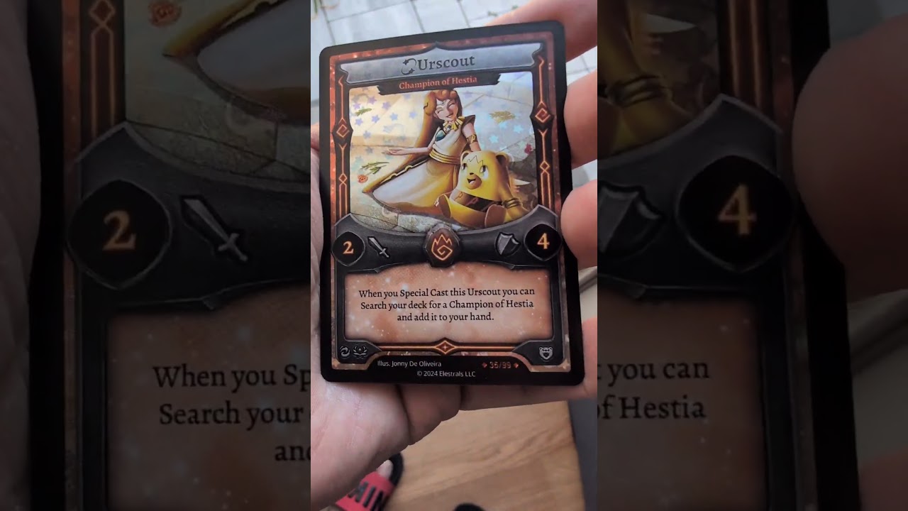 INSANE Pull!! Serialized Stellar Urscout Champion of Hestia 