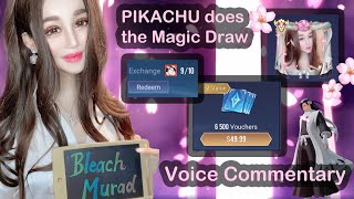 Voice Pikachu Does The Magic Draw For The Murad X Bleach Skin