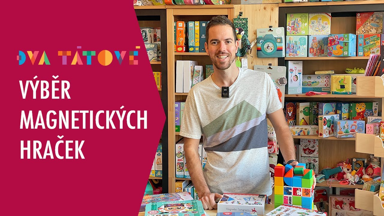 Magnetické hračky, které budou bavit vaše děti | Výběr z Dvatatove.cz