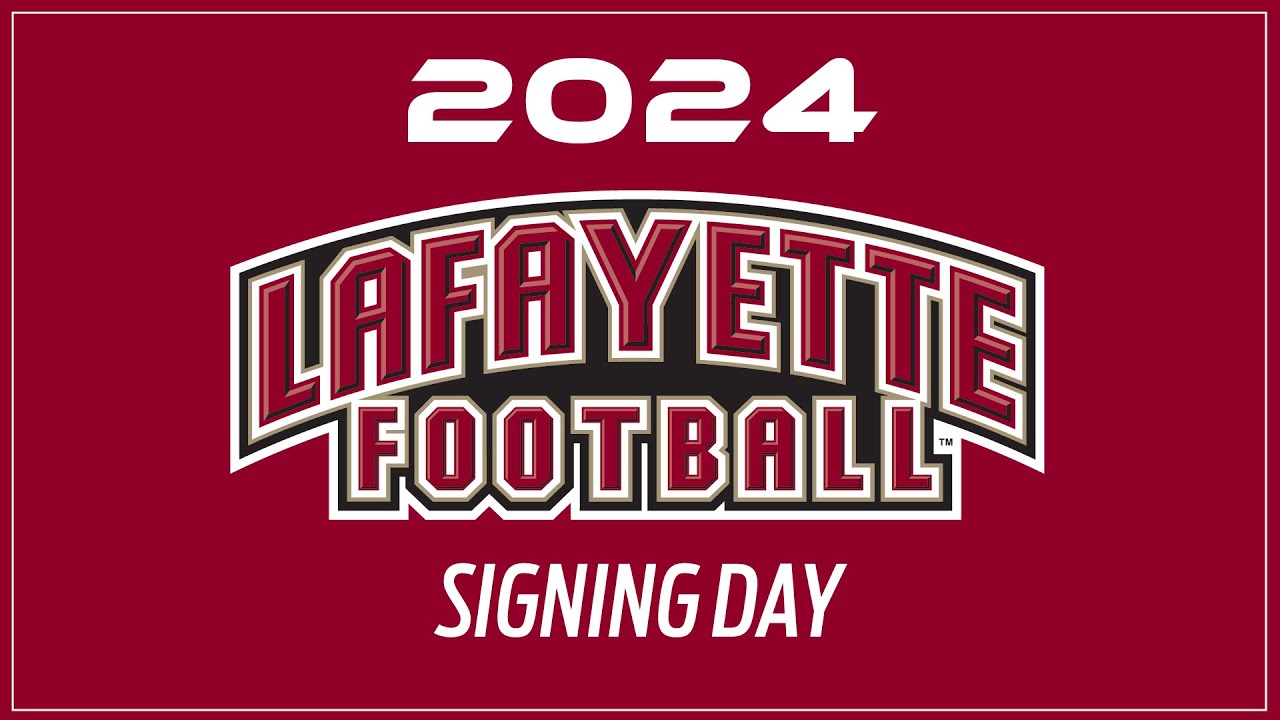 Lafayette Football Signing Day Show 2024 YouTube