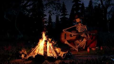 Atmospheric Campfire Scene in Blender (Speedart-Freestyle)