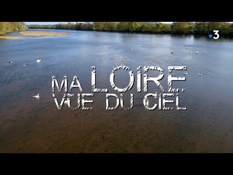 Ma Loire vue du ciel : autour de Chalonnes-sur-Loire