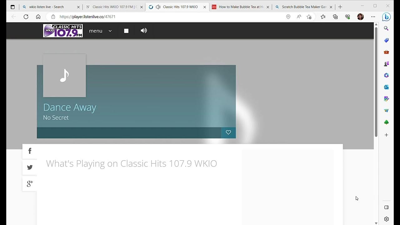 Classic hits 107 9 wkio home grown program featuring dody cosmedy youtube