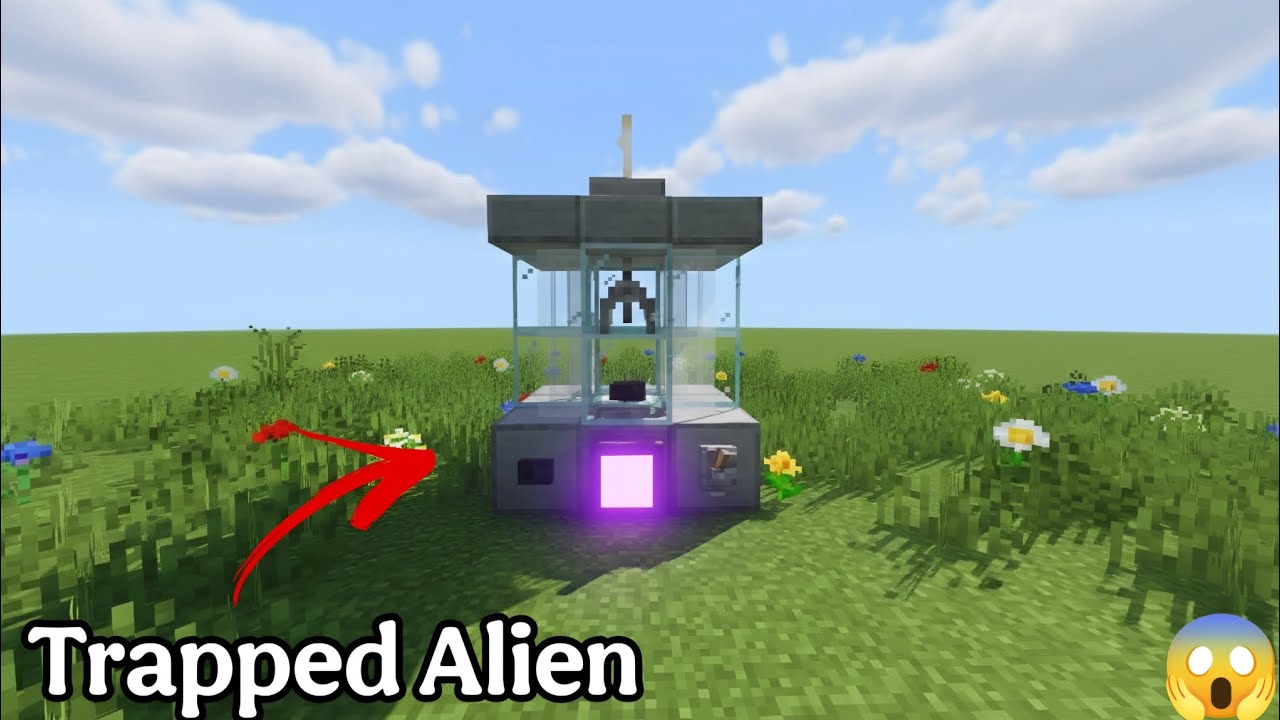 Trapped Alien Builds in Minecraft! - YouTube