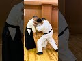 二人諸手取り肩合気投げ Aiki-nage 佐川派大東流合気武術 合気錬体会 佐川幸義 吉丸慶雪 有満庄司 合気道 #Daito-ryu #Aikido #Shorts