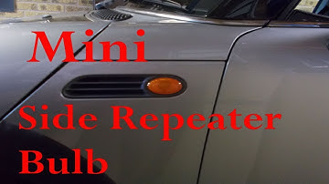 Mini side repeater bulb change