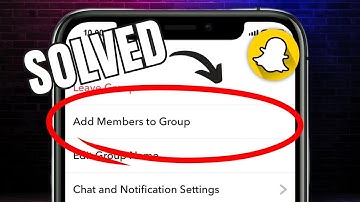 HOW TO ADD MEMBERS IN YOUR GROUP ON SNAPCHAT