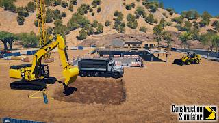 CONSTRUCTION SIMULATOR 👷‍♂️MULTIPLAYER 🚧 TIMELAPSE 🚧 BUILD A RESORT U.S. MAP