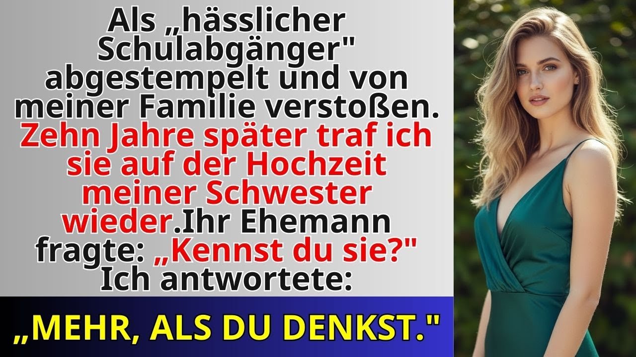 „Ich kam nach 10 Jahren zur Hochzeit meiner Schwester – die Familie erkannte mich nicht… bis dahin.“