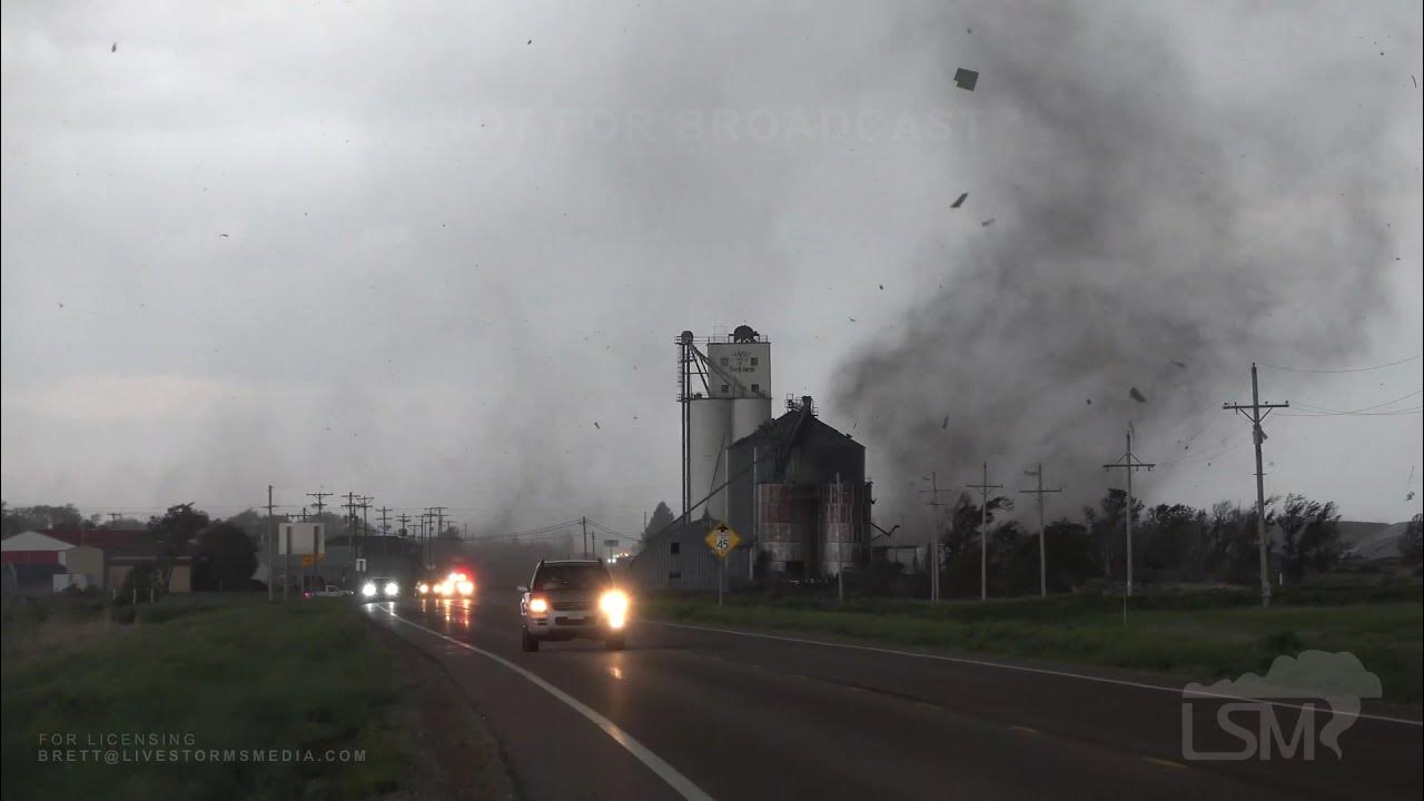 05242021 Selden, KS CloseRange of Destructive Tornado YouTube