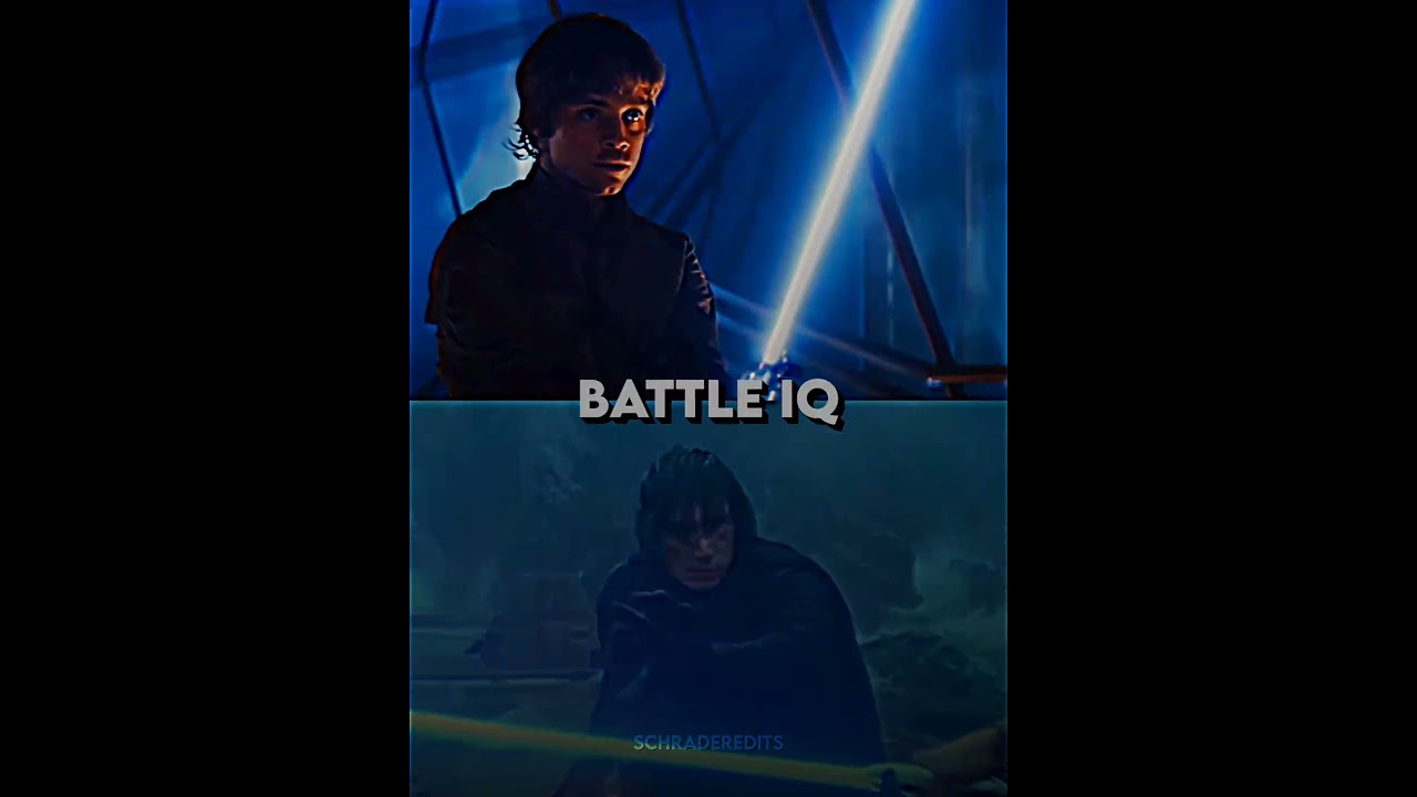 Luke Skywalker (TESB) vs Kylo Ren (TROS) edit 