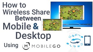 How to Wireless Share Between Mobile and Desktop Using MobileGO