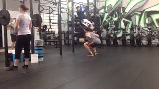 Kipping Pull-up Half Pause