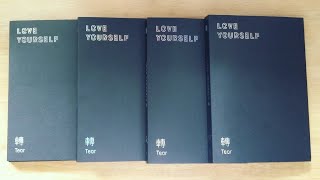 [UNBOXING]  BTS Love Yourself TEAR| All Versions Y, O, U, R |