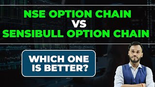 NSE OPTION CHAIN VS SENSIBULL OPTION CHAIN | WHICH ONE IS BETTER? | NSE OPTION CHAIN KAISE DEKHE