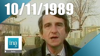 20h Antenne 2 du 10 novembre 1989 | Edition spéciale : chute du Mur de Berlin | Archive INA