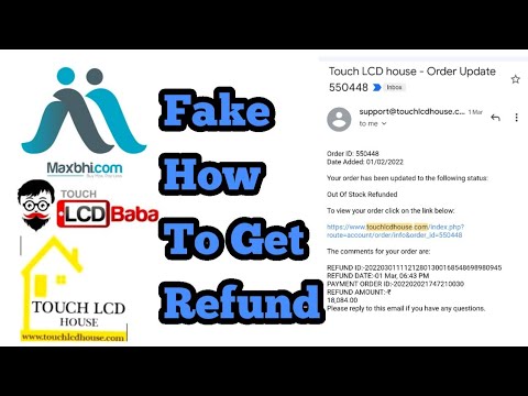 Touchlcd House Fraud Us Full Review  and How To Get Refund From This Site