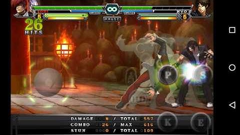KOF Android i-2012 Iori Flames 1027 Damage Combo