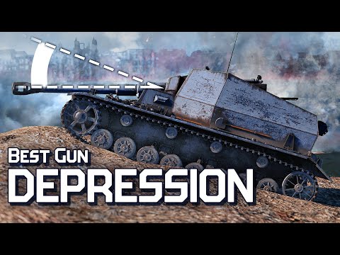 Best gun depression / War Thunder