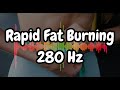 Fat Burning Weight Loss 280Hz Frequency Meditation For Weight Management