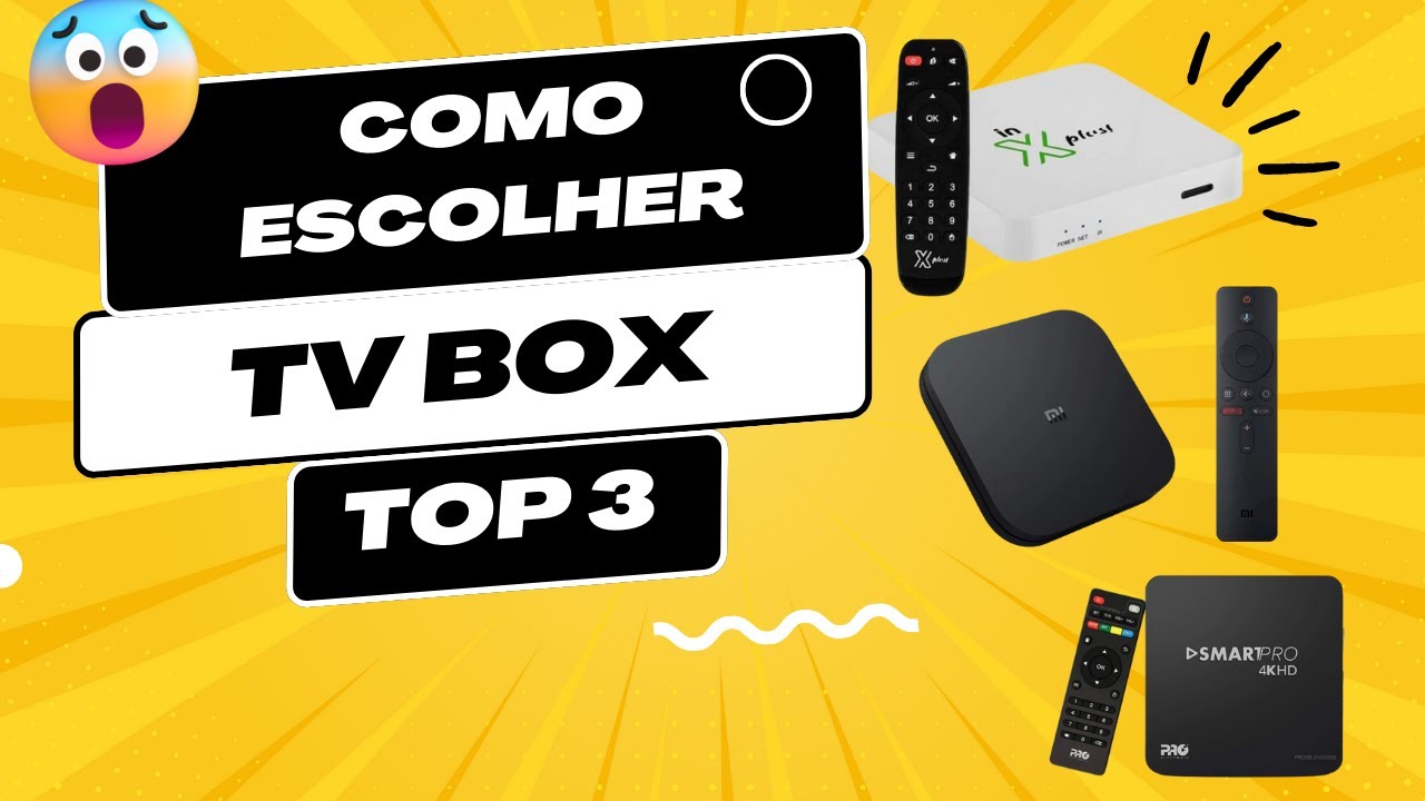 📺Saiba como escolher uma TV Box📺 Top 3 das melhores TV Box do mercado para comprar!