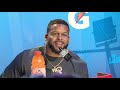 Talking to the Rams at Super Bowl Opening Night