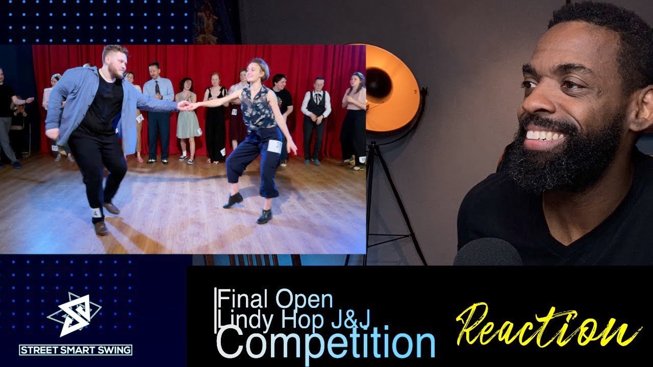 Final Open Lindy Hop Jack and Jill April 2021 Swing dance reaction video | Street Smart Swing