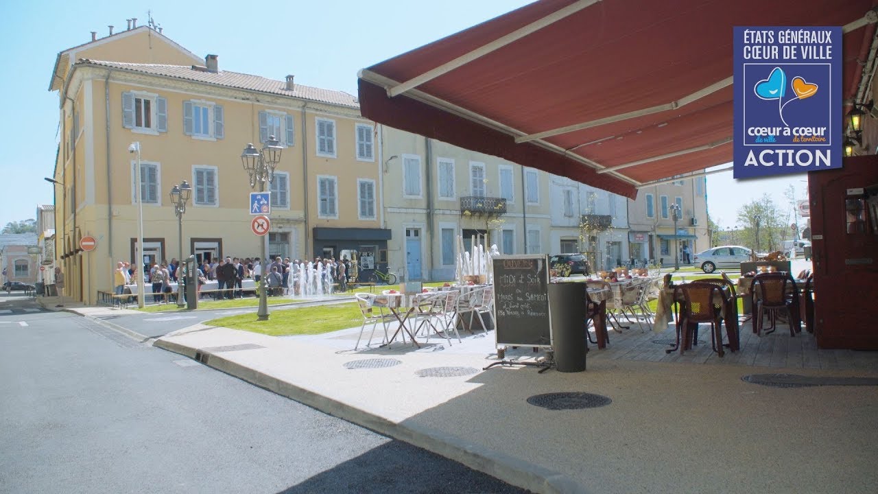 EGCV d'Alès / action n°22 : réaménagement de la place de la Libération