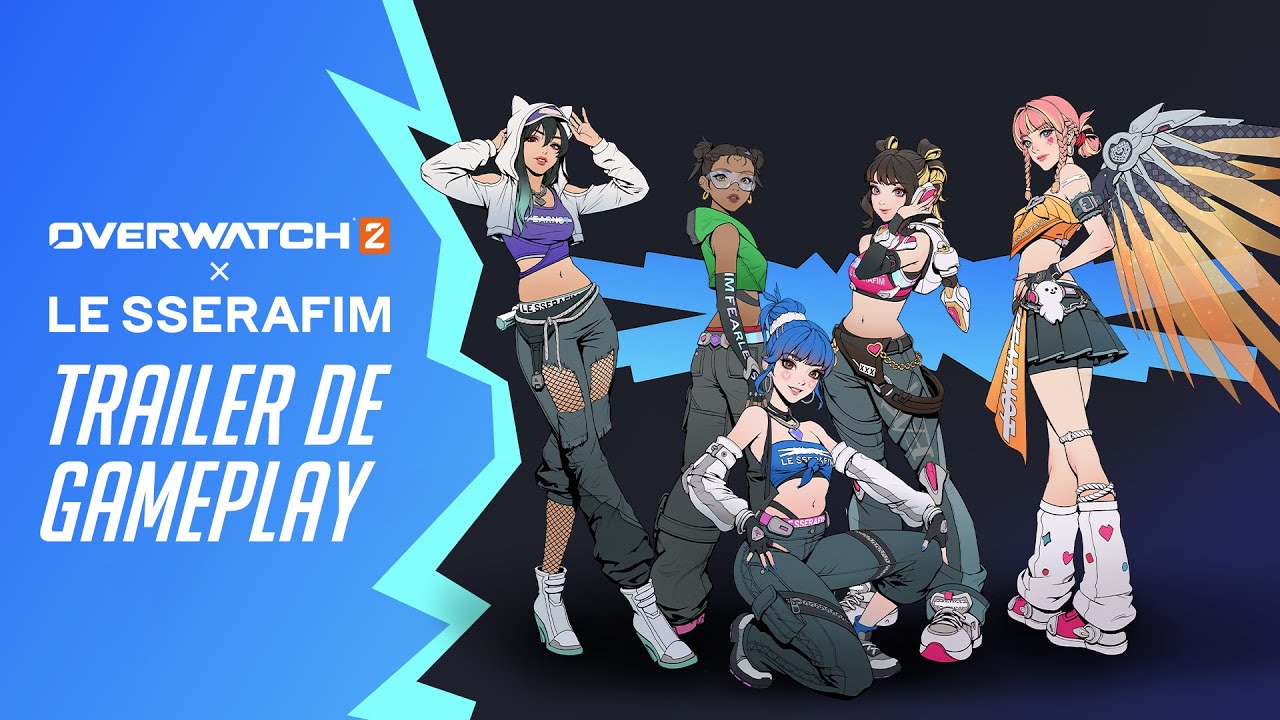 Overwatch 2 x LE SSERAFIM | Trailer de gameplay