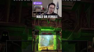 Male Or Female Blood Elf?