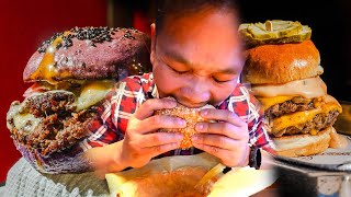 5 Must Try Burgers in San Diego! Eating them all on the same day!