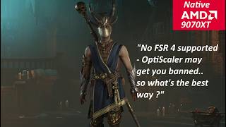 Diablo 4 - 9070XT - XeSS or Native How does it run with RT MAX 3440x1440p - OptiScaler risky! Update