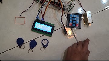 Hệ thống cửa từ RFID - Môn vi xử lý ( pic 16F877A )