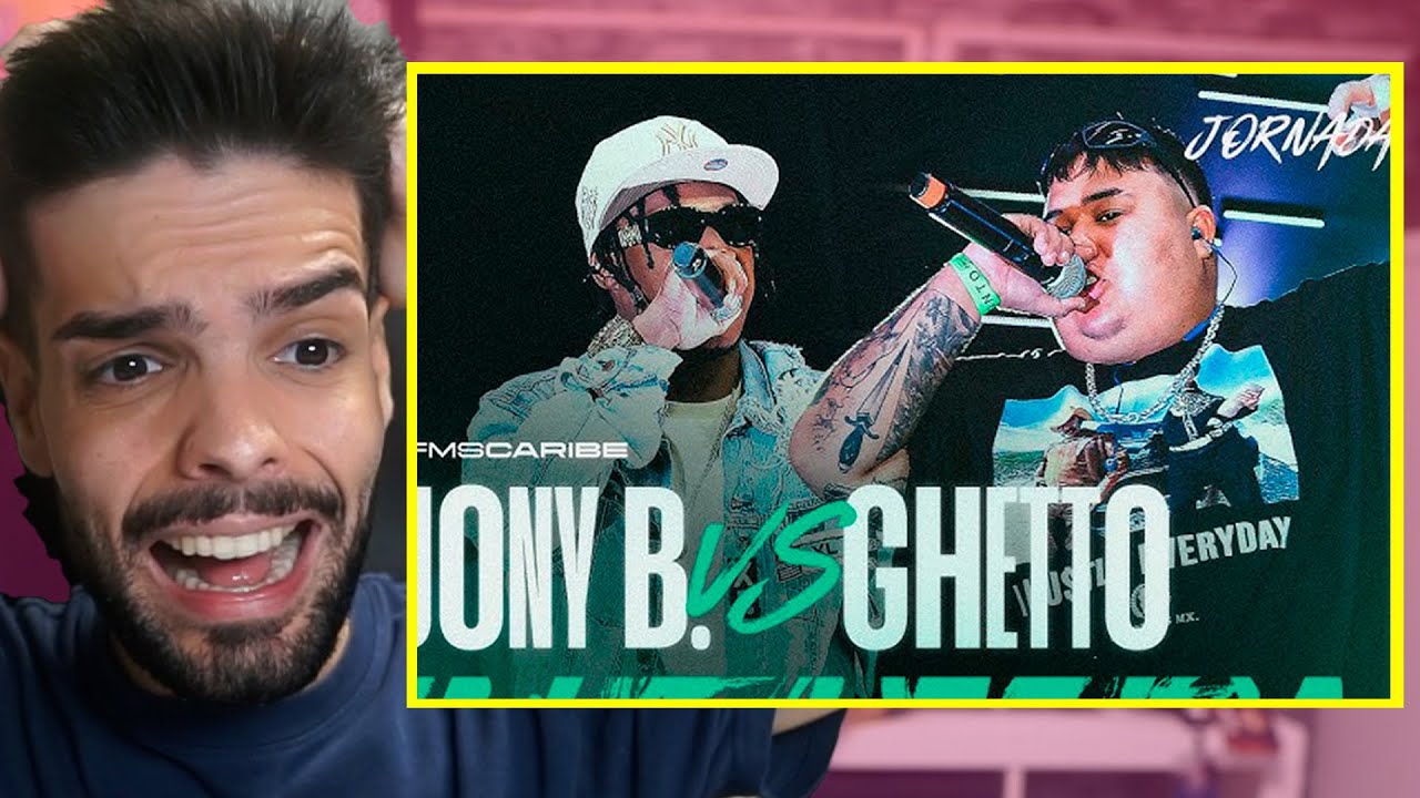 🔥JONY BELTRÁN HACE la BATALLA MÁS FUNABLE de LA HISTORIA🔥 *JONY BELTRÁN VS GHETTO en FMS CARIBE*