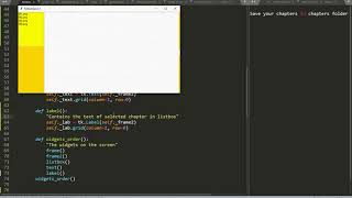 Tkinter advanced: listbox and textbox to browse image (part 2)