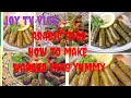 Arabic Food How To Make Waraga Inab Yummy 