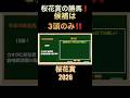 桜花賞勝ちの『権利』はこの3頭❗️#桜花賞2026 #過去10年 #競馬 #競馬予想